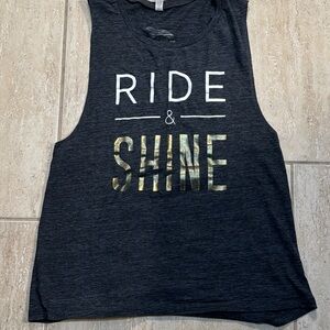 Ride and shine Peloton tank